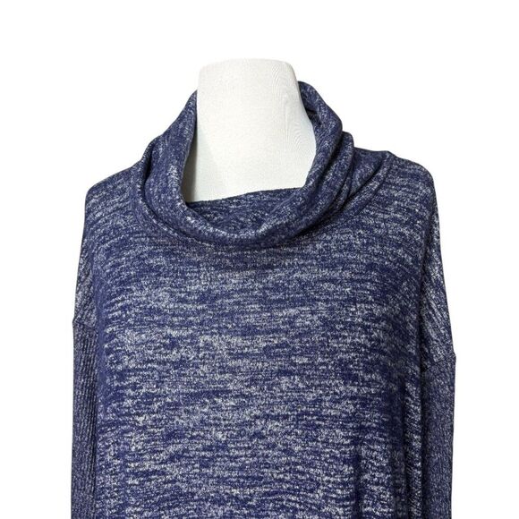 Sonoma Cowl Neck Soft Tunic Plus Size 2XL Blue - Picture 4 of 5